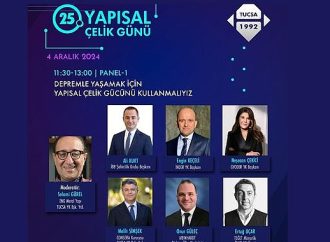25. Yapısal Çelik Günü, Depremle Yaşamak için Çelik Yapıda Sivil Toplum Seferberliği Başlatmaya Hazır!