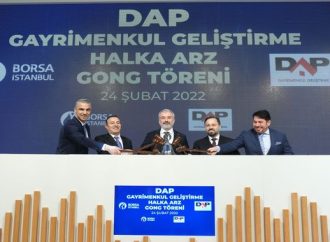 Borsa İstanbul’da gong bu kez DAP için çaldı!