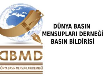 Dünya Basın Mensupları Derneği'nden İsrail'i kınama mesajı!