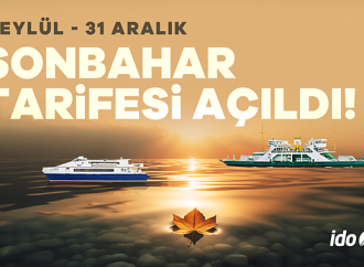 İDO Sonbahar Tarifesini Açıkladı! İşte Detaylar..