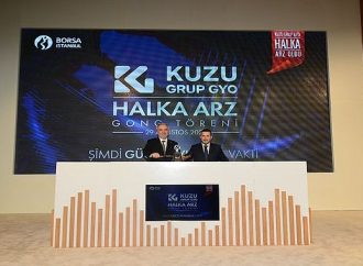 Kuzu Grup GYO hisseleri ‘KZGYO’ koduyla borsa da işlem görmeye başladı!
