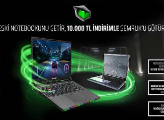Monster Notebook'dan Kampanya! Eski Notebook'u Getir Yenisini 10 bin TL İndirimle Götür!