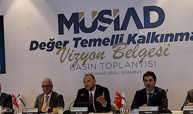 MÜSİAD Başkanı Burhan Özdemir, Değer Temelli Kalkınma Vizyon Belgesi'ni Açıkladı!