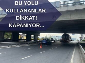 Tuzla'da D100 Karayolu Ankara İstikameti Trafiğe Kapatılacak!