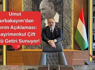 Umut Durbakayım: “Faiz Düşüşü ve Altın Dalgalanması Gayrimenkulü Yatırımcıların Gözdesi Yaptı!