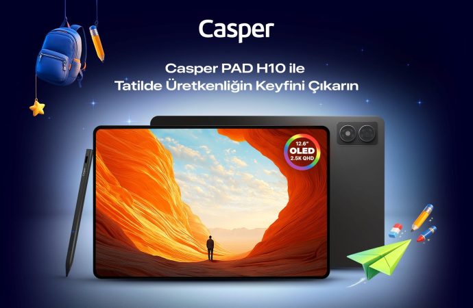 Casper PAD H10 İle Ara Tatil ve Bayramda Teknoloji Keyfi