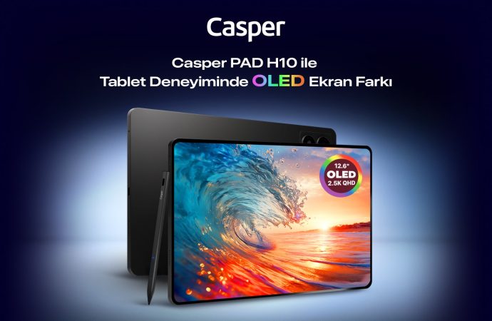 Casper PAD H10 OLED Ekran İle Daha Canlı ve Gerçekçi Bir Deneyim Sunuyor