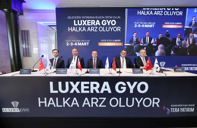 Luxera GYO Büyümeyi Borsaya Taşıyor. Halka arz Gelirinin Yüzde 85’i Yeni Projelere