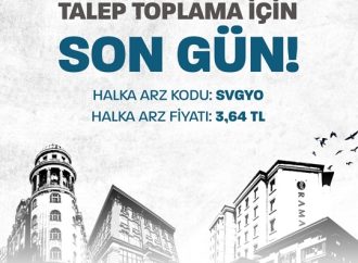 Savur GYO (SVGYO) Halka Arzında Talep Toplamada Son Gün