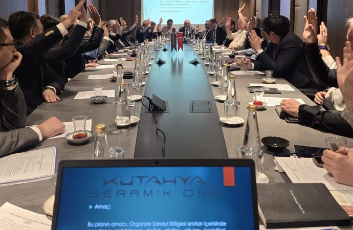 Kütahya Seramik Organize Sanayi Bölgesi’nin (OSB) 1. Olağan Genel Kurul Toplantısı Yapıldı