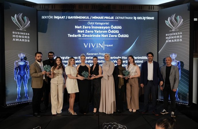 Vivin İnşaat’ın Başarısı Üç Ödül İle Taçlandırıldı