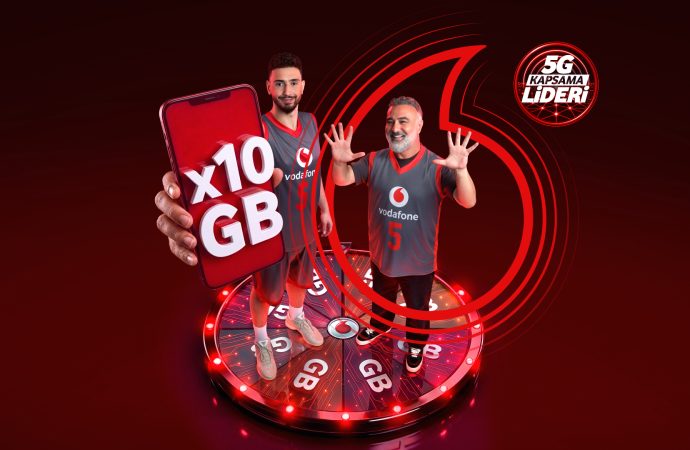Vodafone 5G kapsa Liderliğini Müşterileriyle Kutluyor
