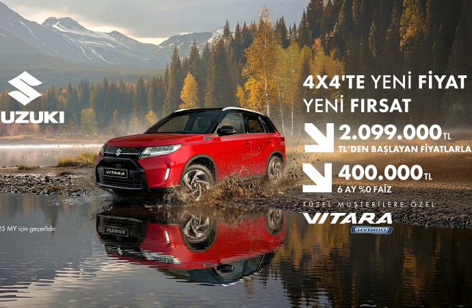 Suzuki’den Mayıs Ayına Özel 0 Faiz ve Takas Desteği! Suzuki’den Mayıs Ayına Özel Avantajlı Fiyatlar!