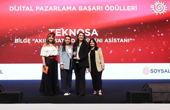 Teknosa’nın Akılla Satış Danışmanı Asistanı Bilge’ye Ödül