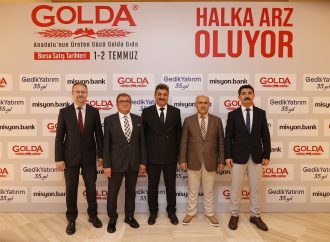 Anadolu’nun üreten gücü Golda Gıda 1-2 Temmuz’da Yatırımcılarla Buluşuyor.