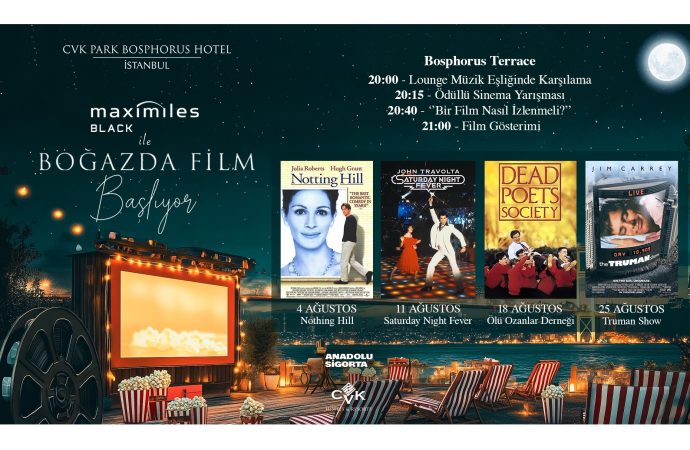 CVK Park Bosphorus Hotel, Sinema Sokağı Konseptiyle Yaz Akşamlarına Ev Sahipliği Yapıyor