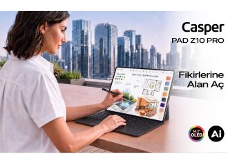 Laptop ile Tablet Arasındaki Sınırlar Kalkıyor: Casper PAD Z10 Pro