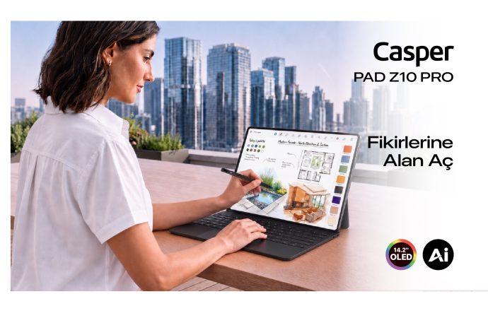 Laptop ile Tablet Arasındaki Sınırlar Kalkıyor: Casper PAD Z10 Pro