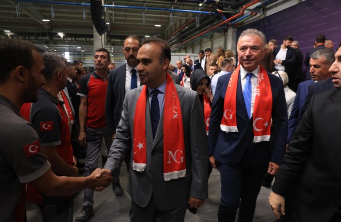 NG Kütahya Seramik 30 Ağustos Seramik Fabrikası’nın Açılışı Sanayi ve Teknololoji Bakanı Mehmet Fatih Kacır’ın Katılımıyla Gerçekleşti!