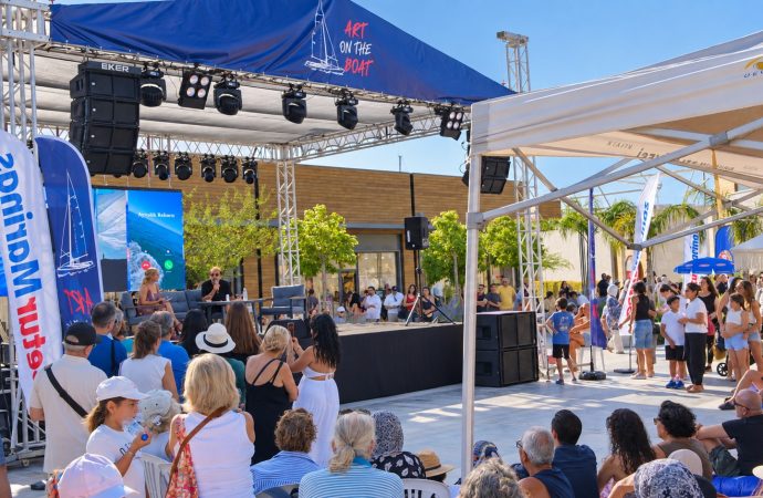 Yelken, Sanat, Müzik ve Gastronomi Ayvalık’ta Yeniden Buluştu. Art on the Boat Setur Marinas Ayvalık’ta Gerçekleşti