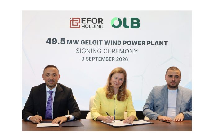 Efor Holding, Yenilenebilir Enerji Yatırımları için 44,5 Milyon Euroluk Uluslararası Finansman Sağladı