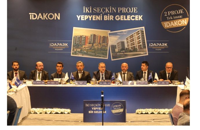 İDAKON Yapı, İDAPARK Paşaköy ve İDAPARK Yıldız Projelerini Lanse Etti..